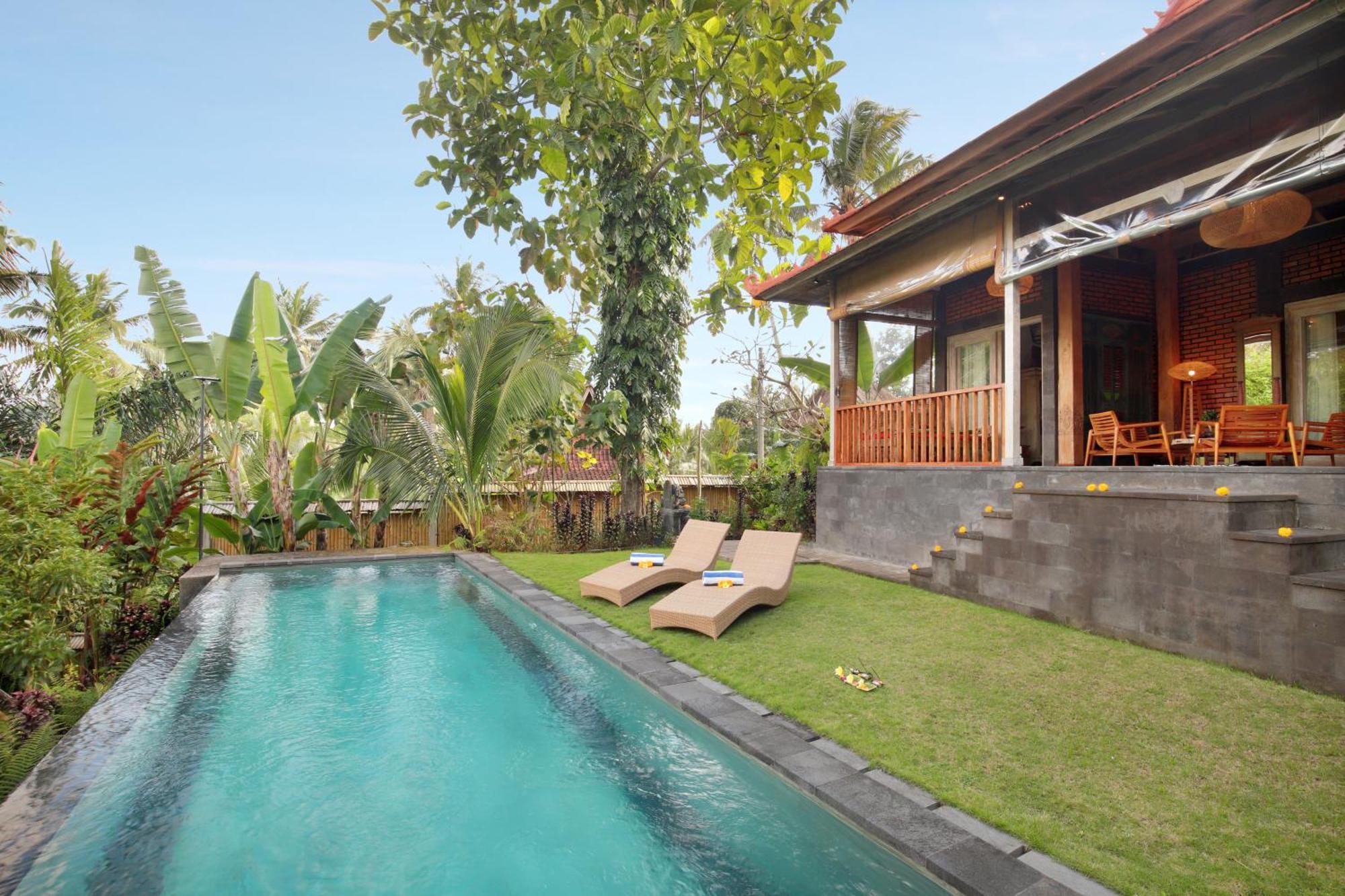 With Amazing Rice Field View Between Canggu And Ubud