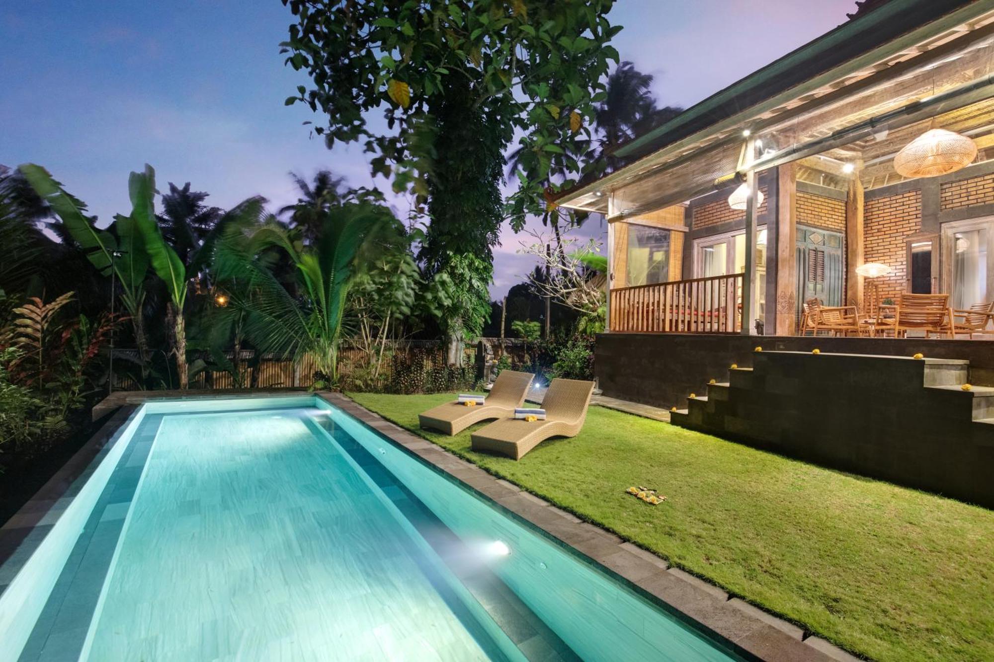 Villa With Amazing Rice Field View Between Canggu And Ubud *