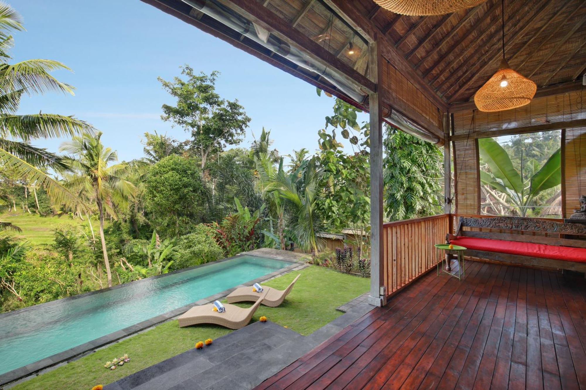 With Amazing Rice Field View Between Canggu And Ubud Villa